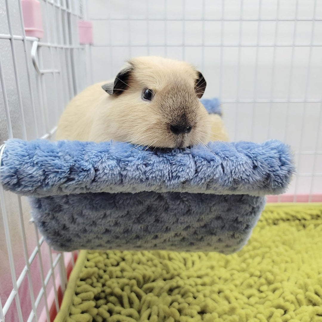 Qcwwy Hängende Hängematte für Haustiere, Kleine Tiere, Hamster-Hängematte, Haus, Maus, Ratte, Hängen