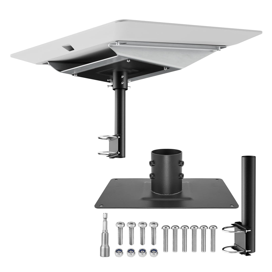 Starlink Hochleistungs-Montageset – Rohradapter mit U-Bolzen Atenna Mout Base, verstellbarer Azimut,