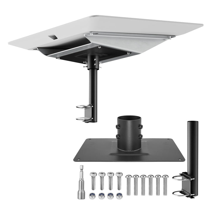 Starlink Hochleistungs-Montageset – Rohradapter mit U-Bolzen Atenna Mout Base, verstellbarer Azimut,