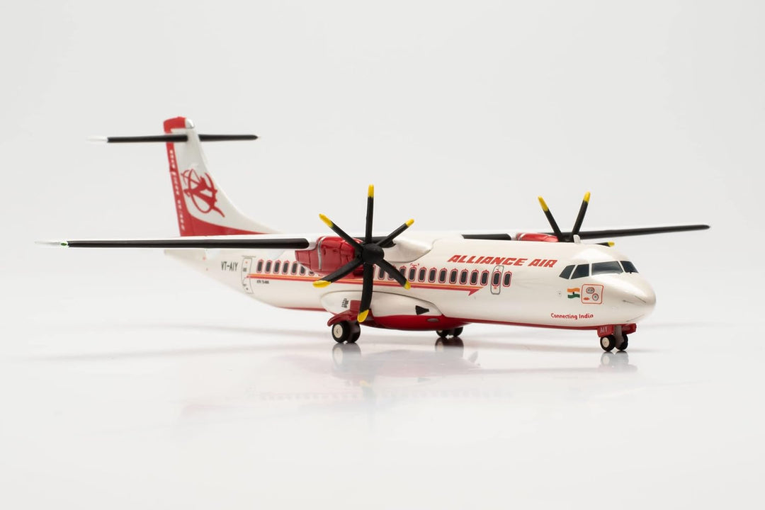 herpa 571630 Alliance Air Modellflugzeug ATR-72-600 VT-AIY Massstab 1:200-Modellbau Flugzeug, Flugze