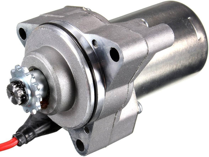 Beehive Filter Electric Starter Motor Engine Mount 3 Bolt Fits 4-Stroke Quad Bikes ATV Pit 50 cc 70