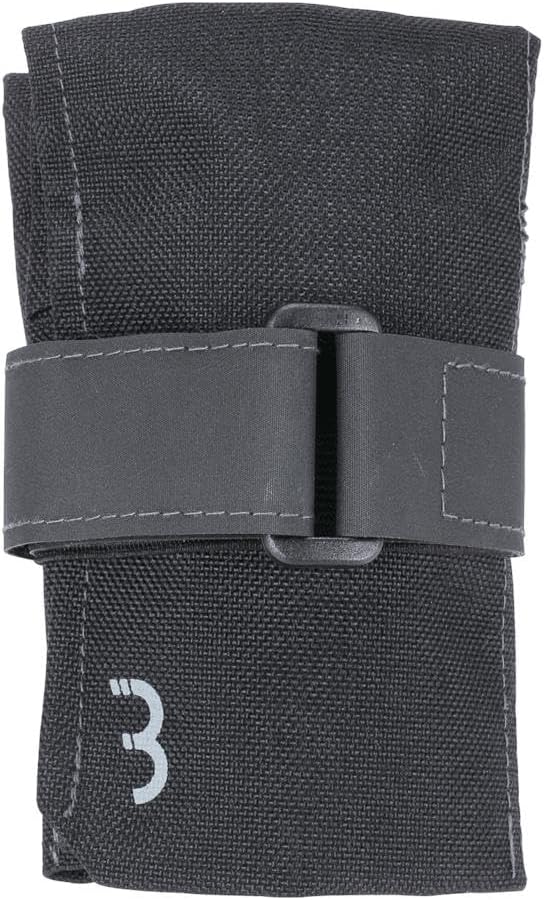 BBB Satteltasche RollPack BSB-45 schwarz | mit Klettverschluss, wasserabweisendem Material und Platz