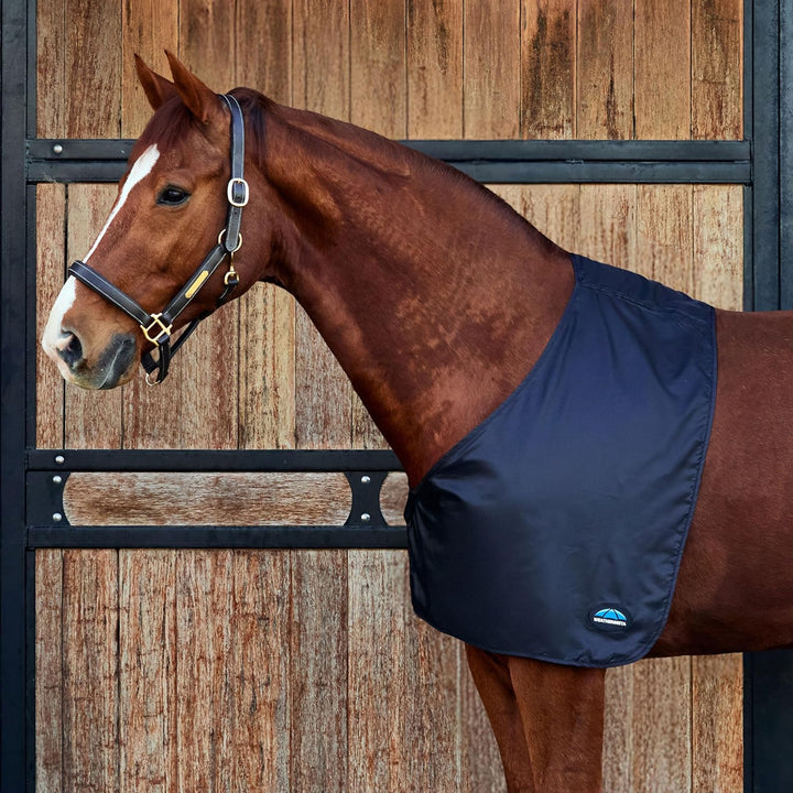 Weatherbeeta Satin Shoulder Guard Warmblood Black