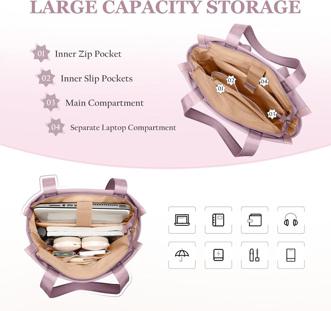GOLF SUPAGS Convertible Laptop-Rucksack für Frauen Casual Daypack Notebook Tote Bag für Arbeit Hochs