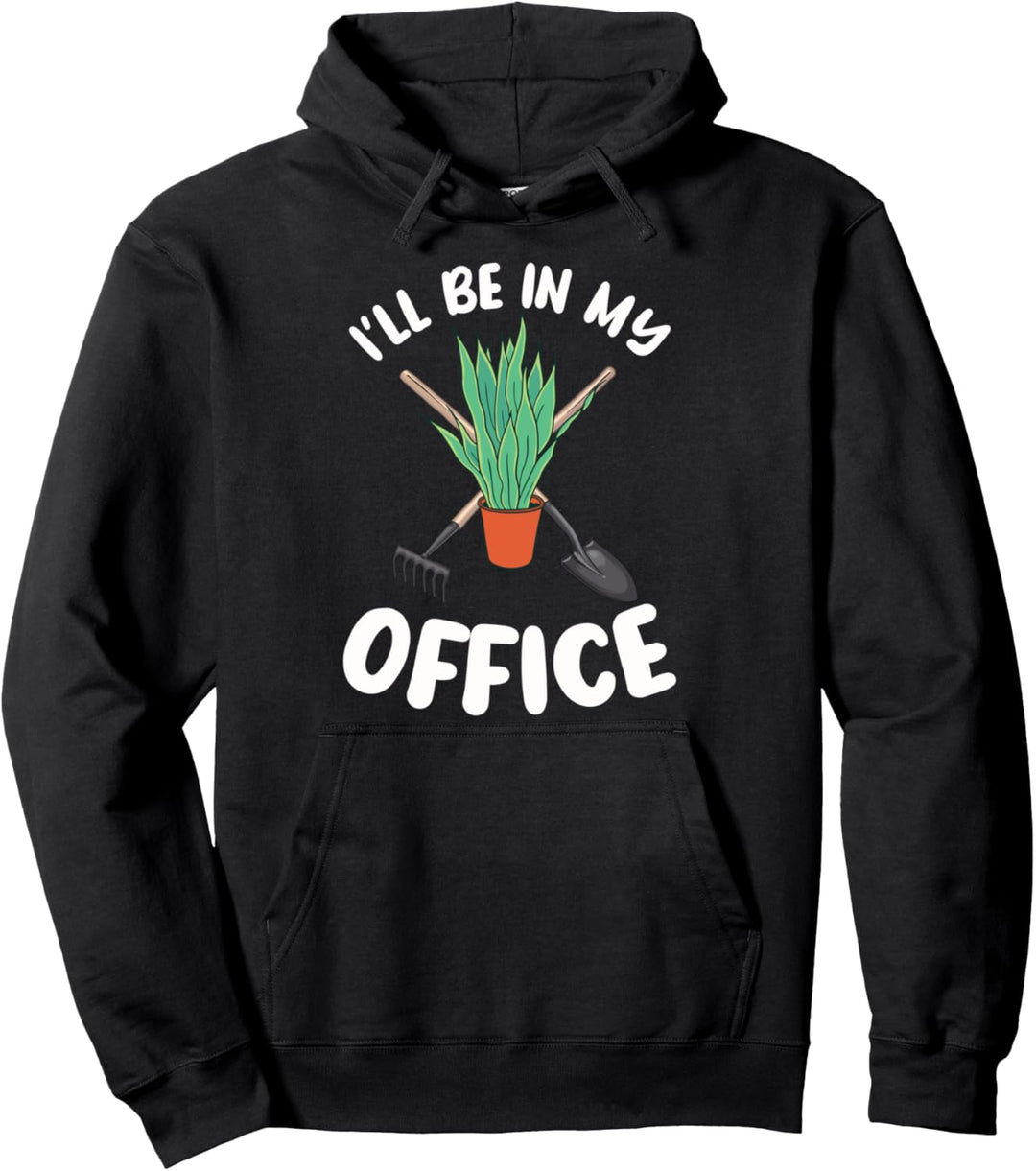 „I'll be in my Office“ (in englischer Sprache) Pullover Hoodie