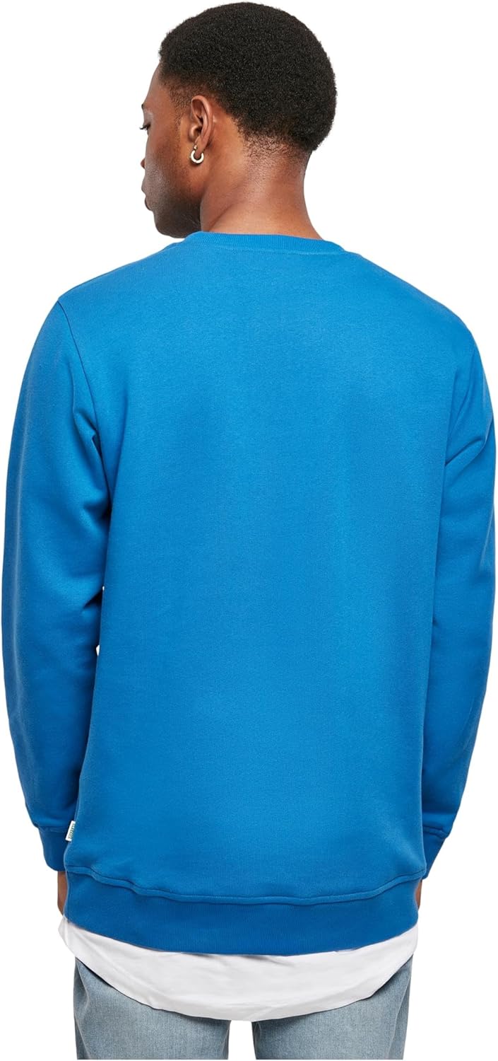 Urban Classics Herren Sweater aus Bio-Baumwolle Organic Basic Crew Sweatshirt, Pullover für Männer i
