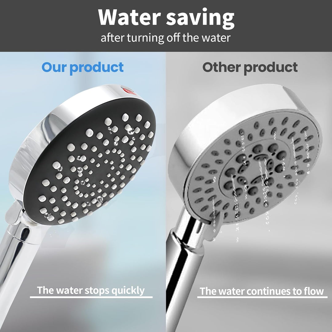 Duschkopf mit Filter 6+1 Strahlarten Duschkopf mit Schlauch Duschbrause Shower Head Wassersparend Ho
