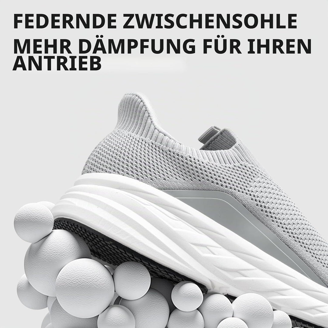 Sosenfer Slip On Sneaker Herren Ohne Schnürsenkel Schuhe Sportschuhe Laufschuhe Leichte Atmungsaktiv