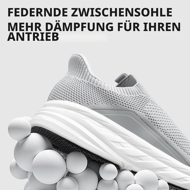 Sosenfer Slip On Sneaker Herren Ohne Schnürsenkel Schuhe Sportschuhe Laufschuhe Leichte Atmungsaktiv