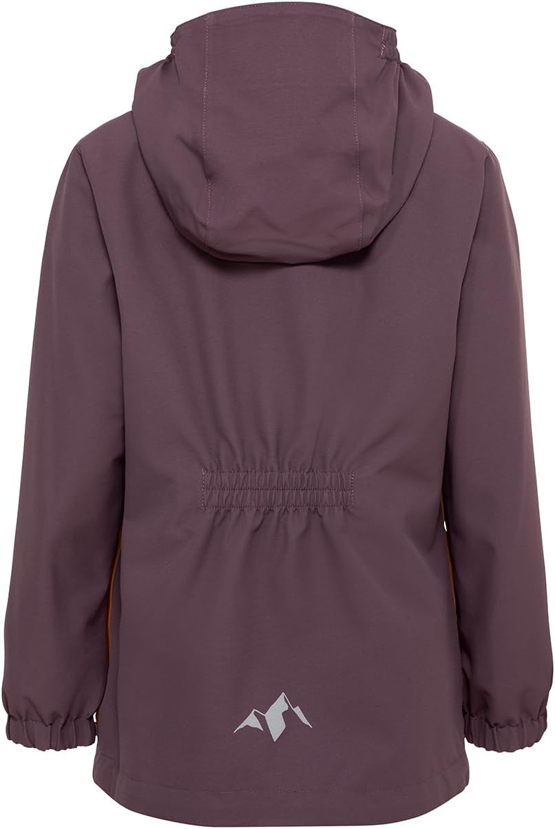 VAUDE Kids Campfire 3in1 Jacket Girls 92 blackberry/brown, 92 blackberry/brown