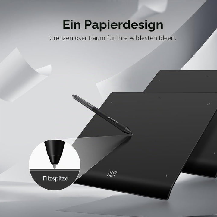 XPPen Deco Pro XLW (Gen 2) Grafik-Tablet, 15 x 9 Zoll, Bluetooth-Grafik-Tablet, mit Eingabestift X3