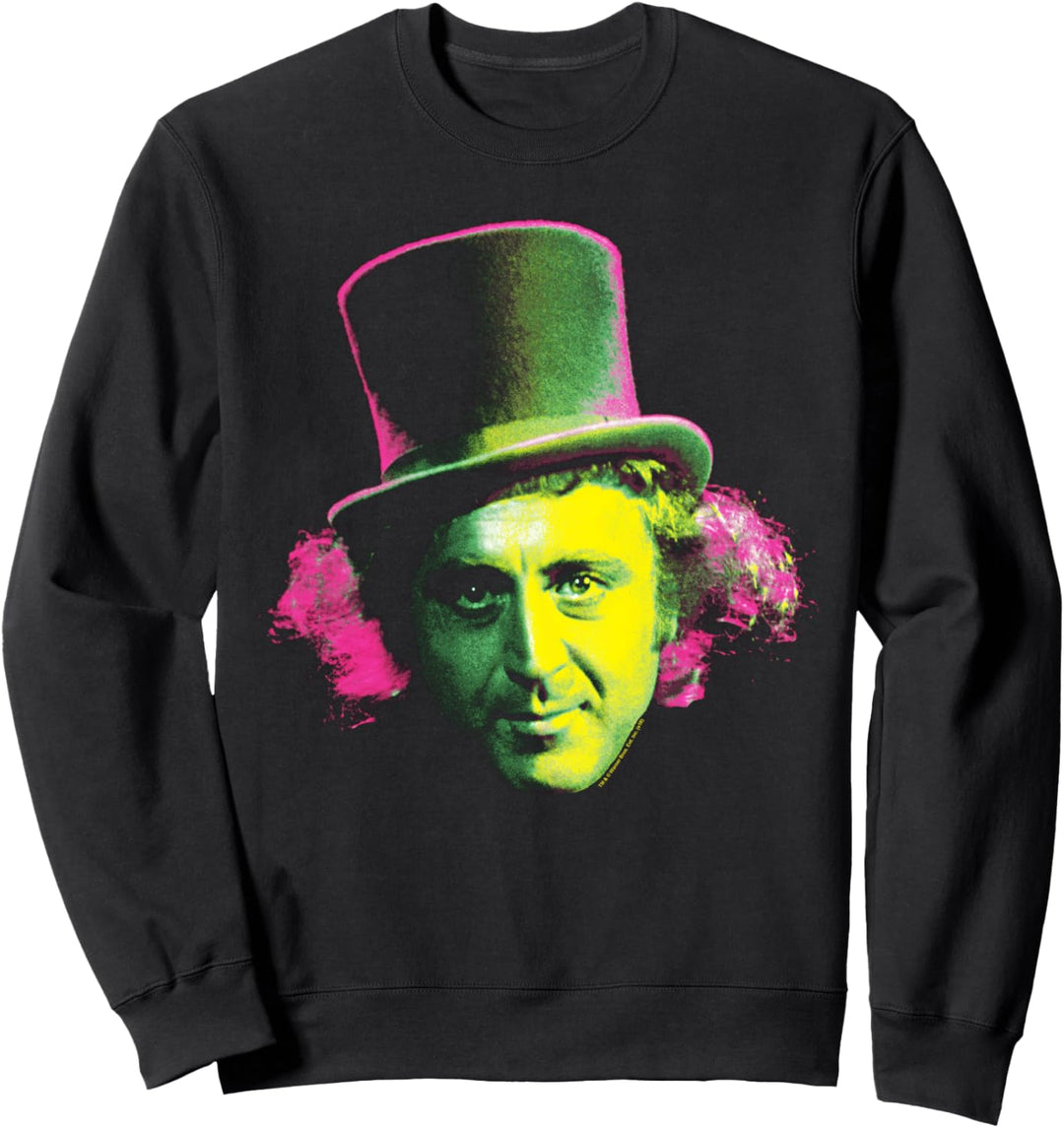 Willy Wonka Face Sweatshirt
