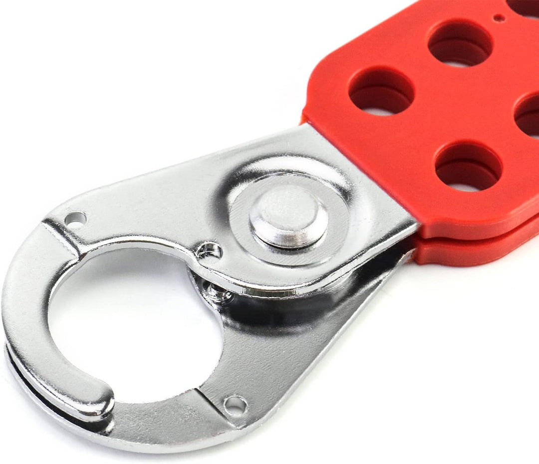 QWORK® Lock Out Haspe , Verriegelungshaspe , 6 Pieces 6 Pack, 6 Pack