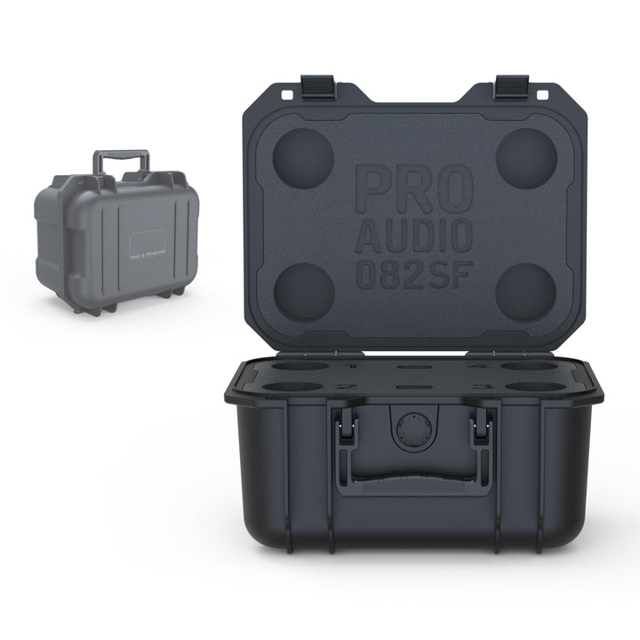 Moë &amp; Mirakime® IP67 Protector case for Shure Beta 57, Shure Beta 58, Shure SM58 Series Microphones.