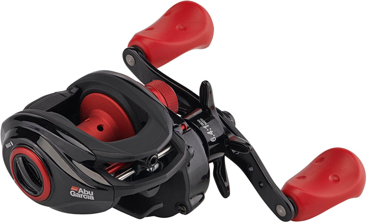 Abu Garcia Black Max & Max X Köderrolle mit niedrigem Profil Max X (neues Modell) Left-Handed - Box