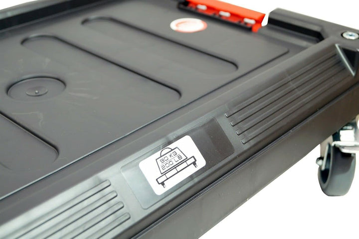 QBRICK SYSTEM Transportwagen 8552 Plattform Schwarz 100 kg Tragfähigkeit