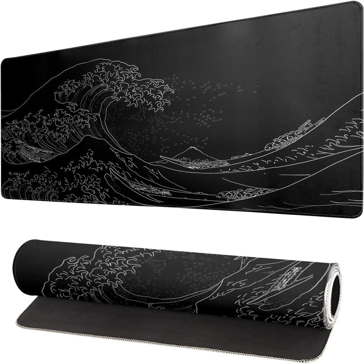Mauspad XL Erweiterte Grosse Maus Pad Grosse,Gaming Mouse Pad Schreibtisch Pad, 31.5x11.8inch Lange