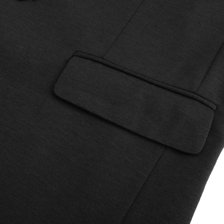 Allthemen Herren Sakko Baumwolle Stretch EIN Knopf Slim Fit Blazer Sportlich Freizeit Anzugjacke Lei