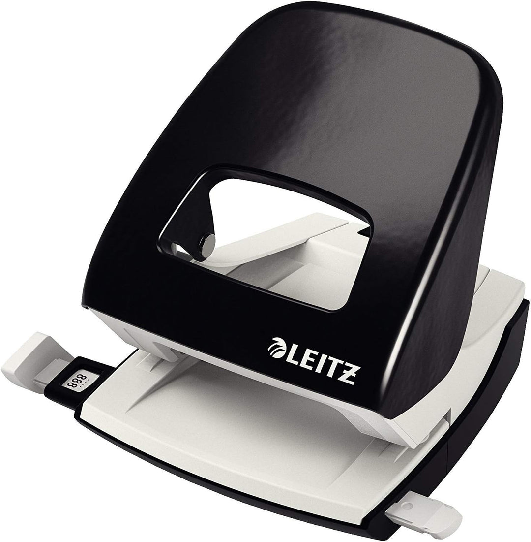 Leitz IQ Home Office Aktenvernichter, 10 Blatt Kapazität, Partikelschnitt, weiss, 80090000 &amp; Büro Lo