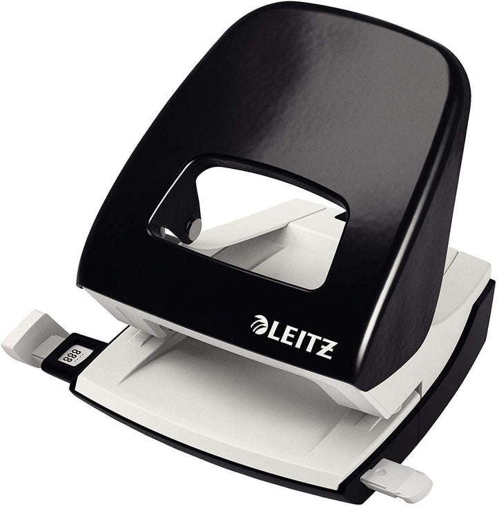 Leitz Heftzange, Für 30 Blatt, Ergonomisches Design aus Metall mit Gummioberflächen &amp; Büro Locher au