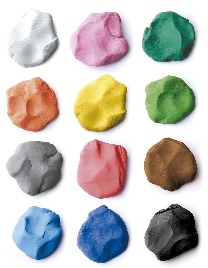Giotto 5122 00 - Patplume - Sortiment 12 x 350 gramm in sortierten Farben Set 12 x 350 g Mehrfarbig,