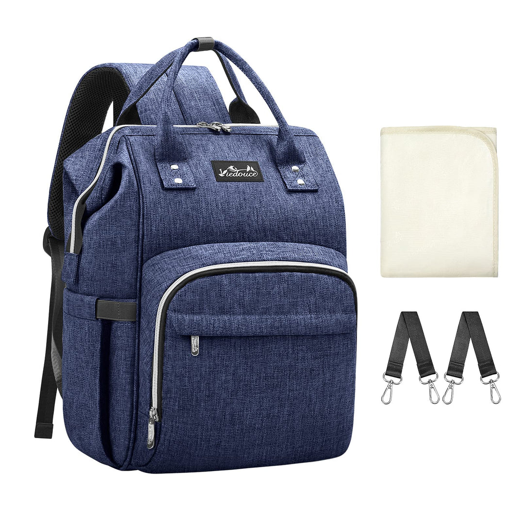 Viedouce Baby Wickelrucksack Wickeltasche Babytasche,Wasserdicht Oxford Grosse Kapazität für ausgehe