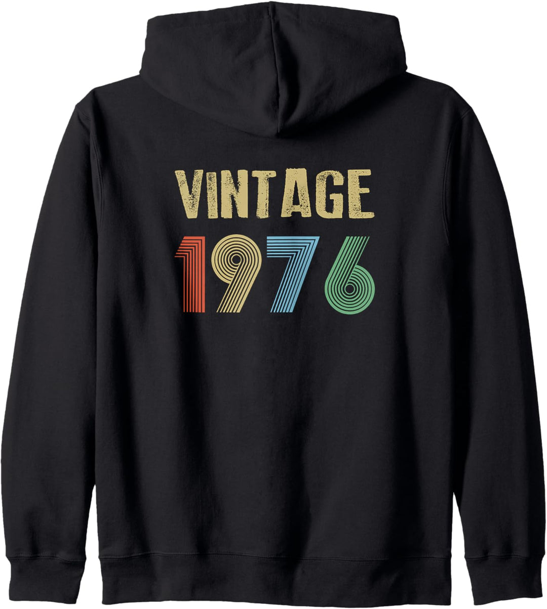 1976 Vintage Geburtstag Kapuzenjacke