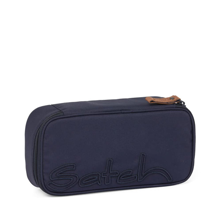 satch Schlamperbox extra gross inkl. Trennfach Reissverschlussfach Stiftehalter Geodreieck Sichtfens