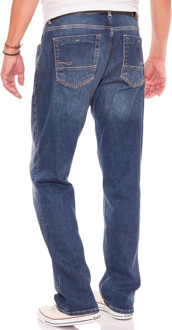 Miracle of Denim M.O.D Herren Jeans Thomas Comfort 30W / 32L Mid Blue, 30W / 32L Mid Blue
