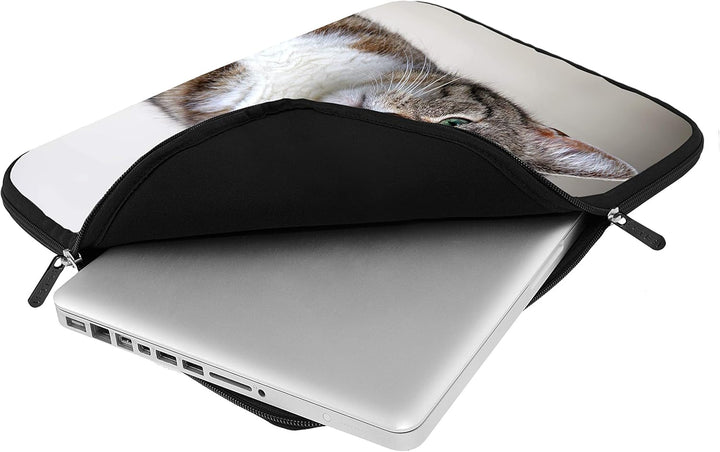 PEDEA Design Tablet PC Tasche 10,1 Zoll (25,6cm) mit Mauspad und schnurloser Maus, Cat