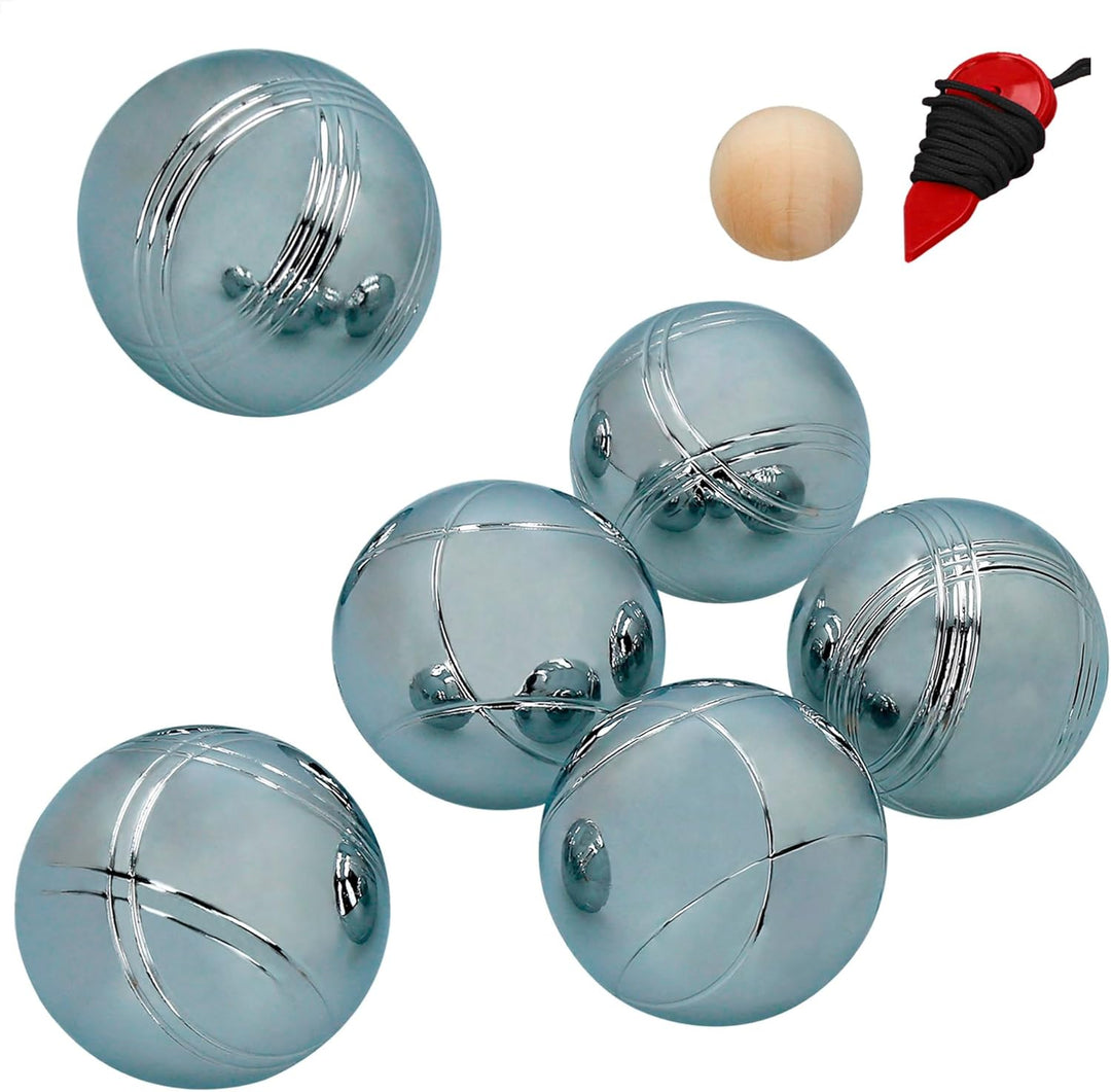 Aktive 54036 Sports Petanque-Spielset mit 6 Bällen, 6 Bälle