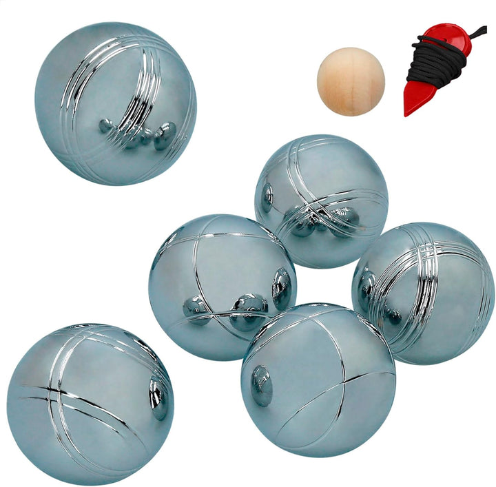 Aktive 54036 Sports Petanque-Spielset mit 6 Bällen, 6 Bälle
