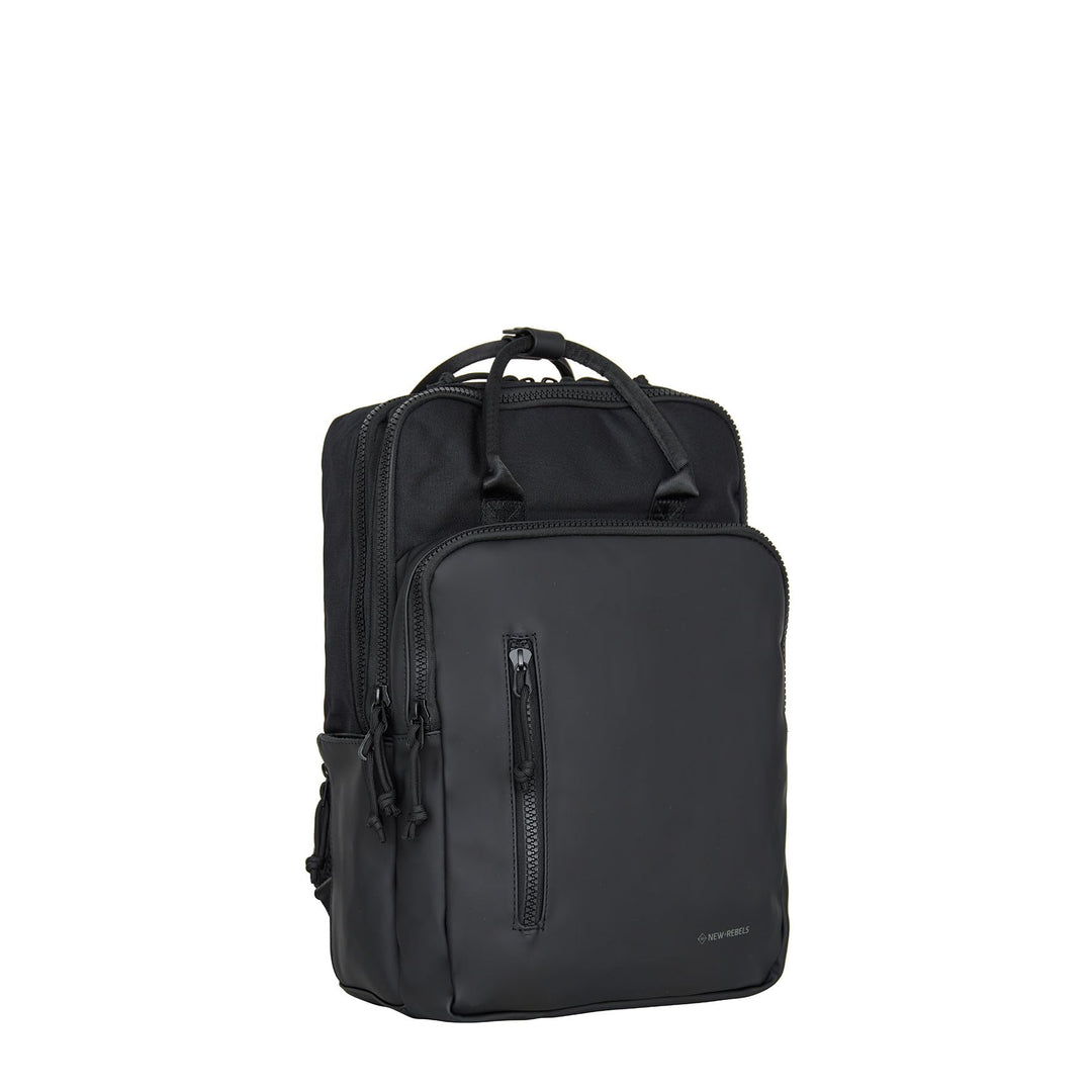 New Rebels William Milwaukee 18L Rucksack - 15,6-Zoll-Laptopfach mit wasserdichtem Reissverschluss -