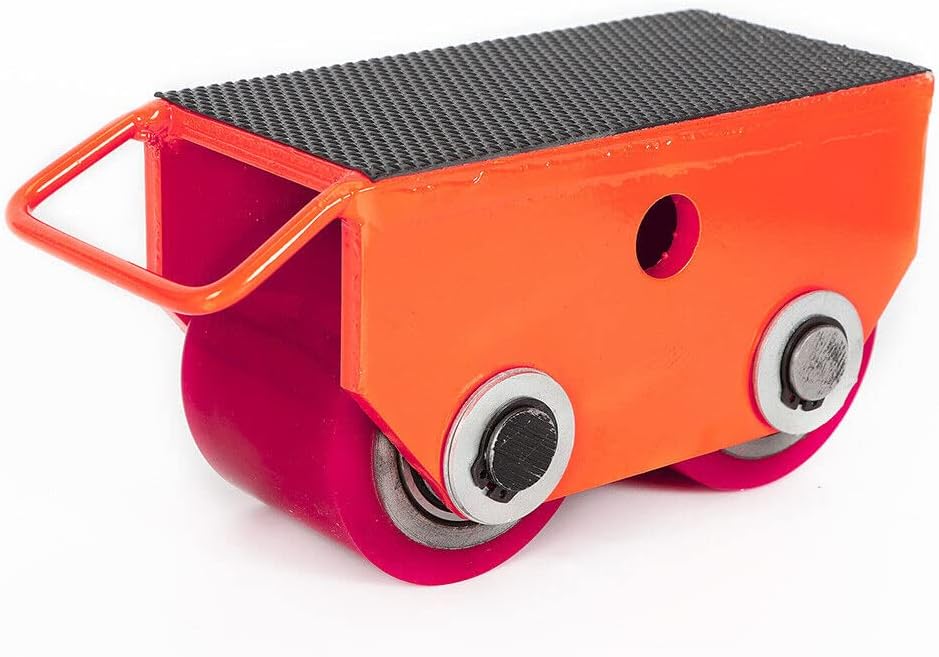 Möbeltransport Set, 2500 kg Transportfahrwerk Maschinent Panzerrollen Fahrwerk Rollen Roller Stück M