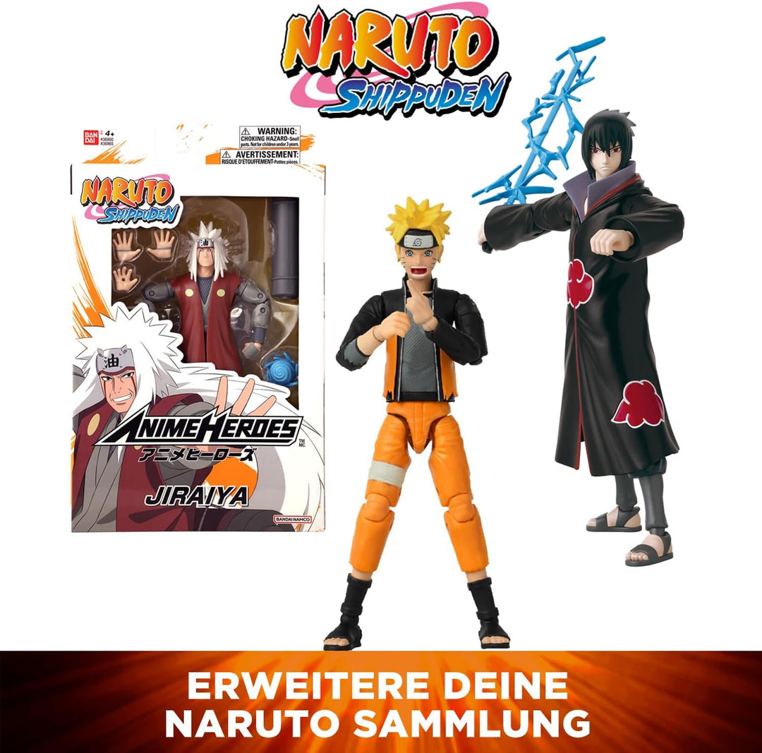 Anime Heroes – Naruto Shippuden – Anime Heroes Figur 17 cm – Sasuke Uchiwa – 36902, Sasuke