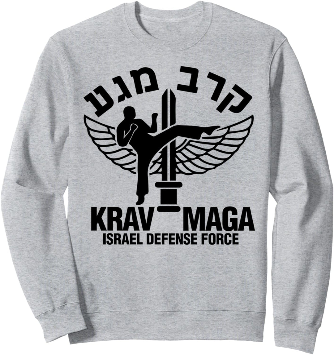 Krav Maga Israel Defense Force IDF Jewish Hanukkah Gift Sweatshirt