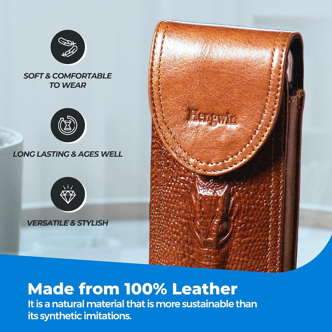 Hengwin Samsung Galaxy A54 Handy Halterung, Holster Hüfttasche Herren für Galaxy S23 S22 S21 Ultra 5
