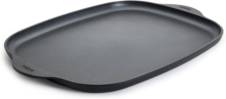 WOLL Guss-/Grillplatte Backofenfest 30 x 38 cm Aluminium Induktionsgeeignet Spülmaschinenfest, Schwa