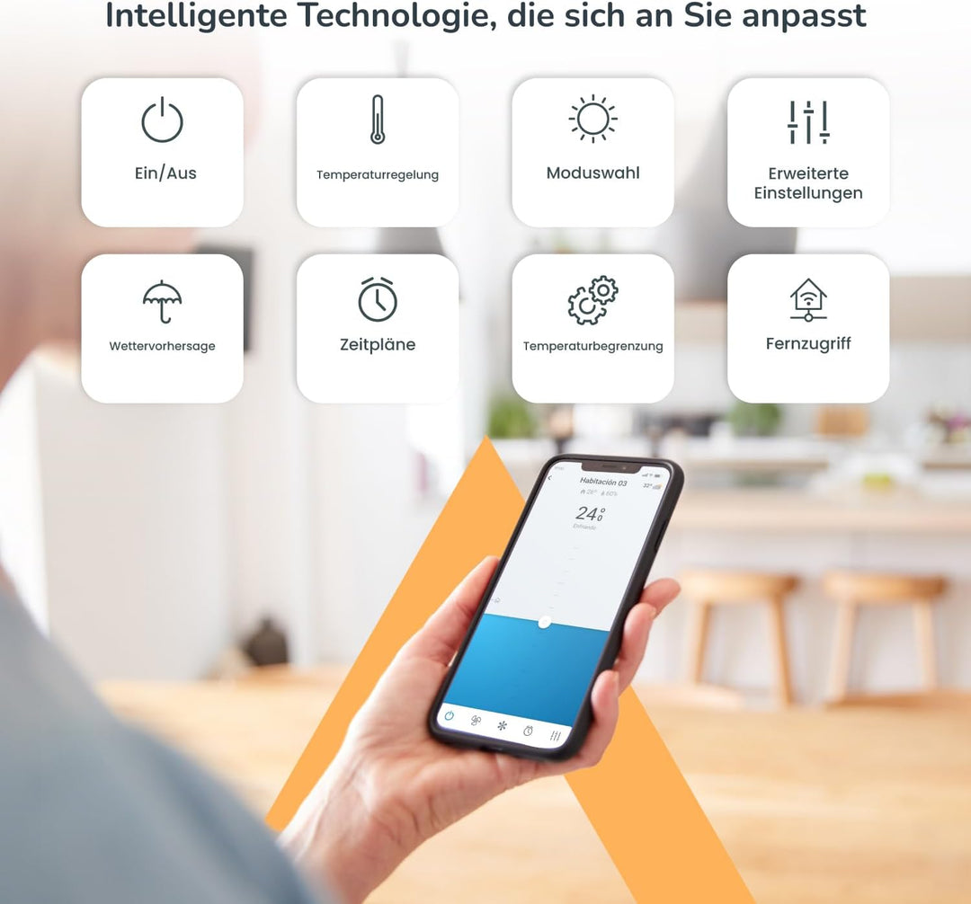 AIRZONE – Aidoo WLAN-Steuerung für Klimaanlagen - Kompatibel mit GREE VRF AZAI6WSCGR2 - Fernsteuerun