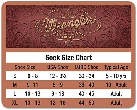 Wrangler Wick Dry Westernstiefel abnehmbare Socken für Männer Einheitsgrösse Grau