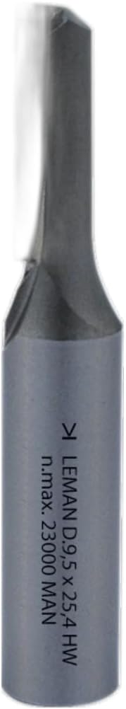 Générique Erdbeere im Wolframcarbid für Corian (Dupont) Q12 – Ø mm. 9,5 – Ø Schwanz mm. 12 – Länge g