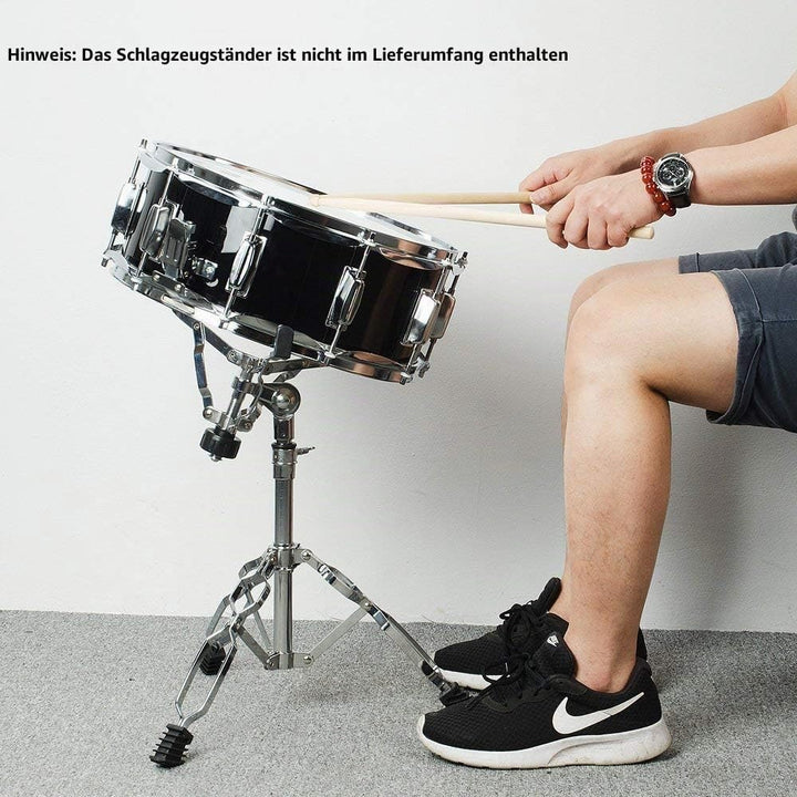 Vangoa Snare Drum 14 Zoll Ahornholz Cavity Kleine Trommel Akustik Schlagzeug Snaredrums mit Snare Dr