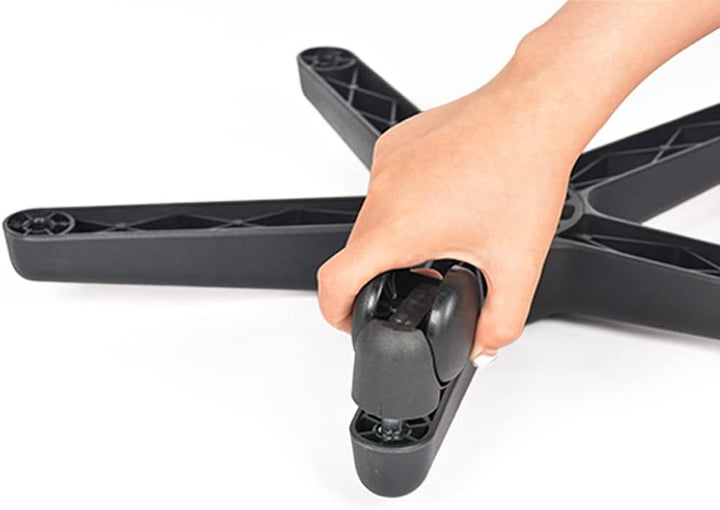 Mingone Sattelstuhl mit Rollen Rollhocker Höhenverstellbar Sattelhocker Bürohocker Ergonomisch Kosme