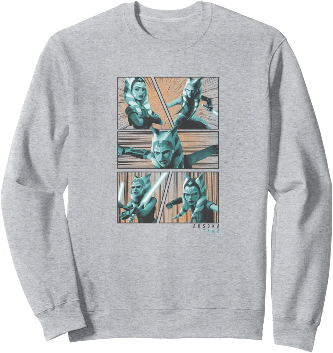 Star Wars Ahsoka Clone Wars Comic Panels C1 Sweatshirt