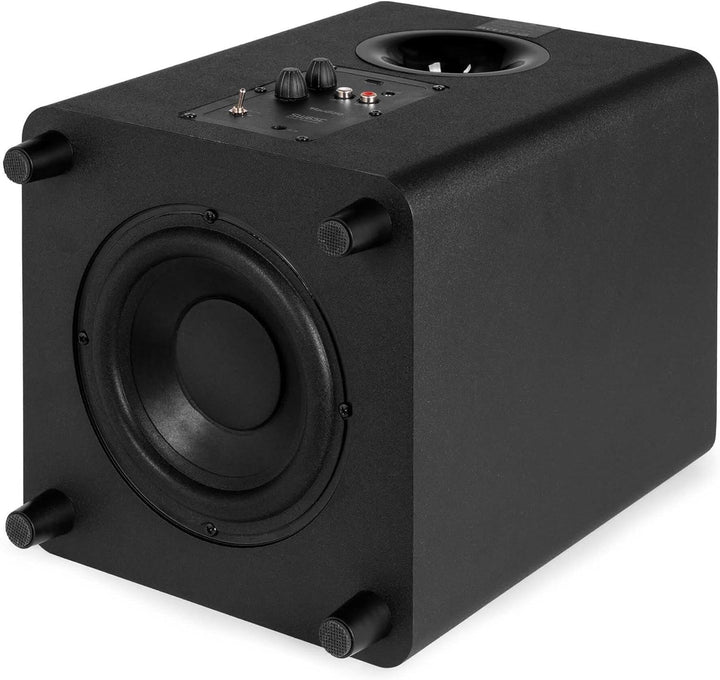 Audizio SW65C Subwoofer Aktiv – 130W Bass Box, 6,5 Zoll Tieftöner, Bassreflexrohr, aktiv subwoofer m