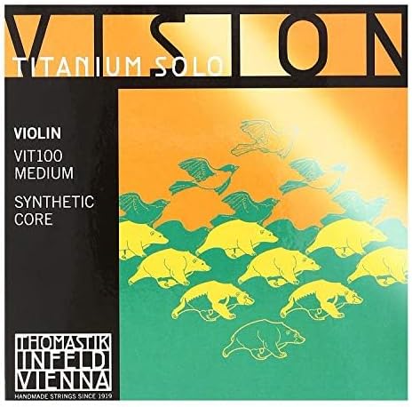 Thomastik Vision Titanium Solo Saiten, Violin 4/4, Satz