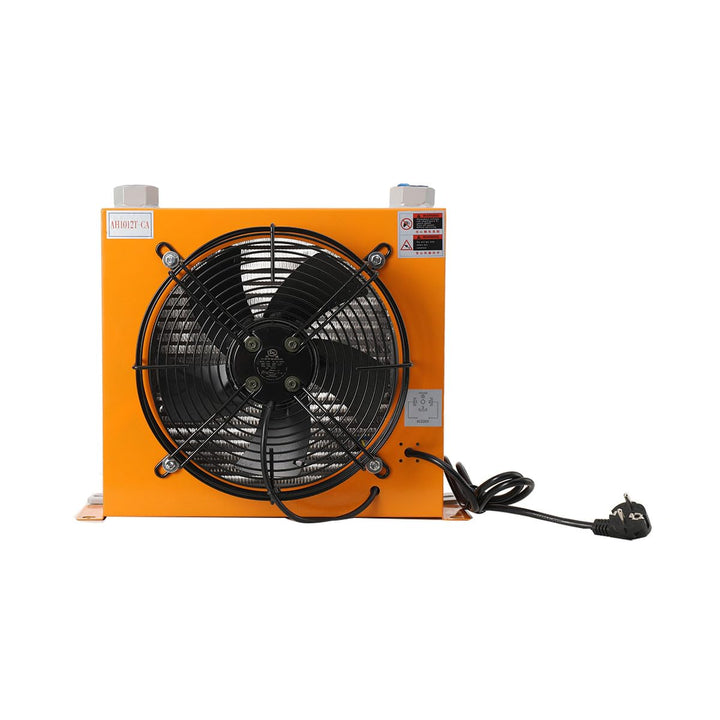 AH1012T-CA Hydraulischer Luftkühler Luftgekühlter Ölkühler, 220V 100W 100L/min Hydraulikölkühler Öl-