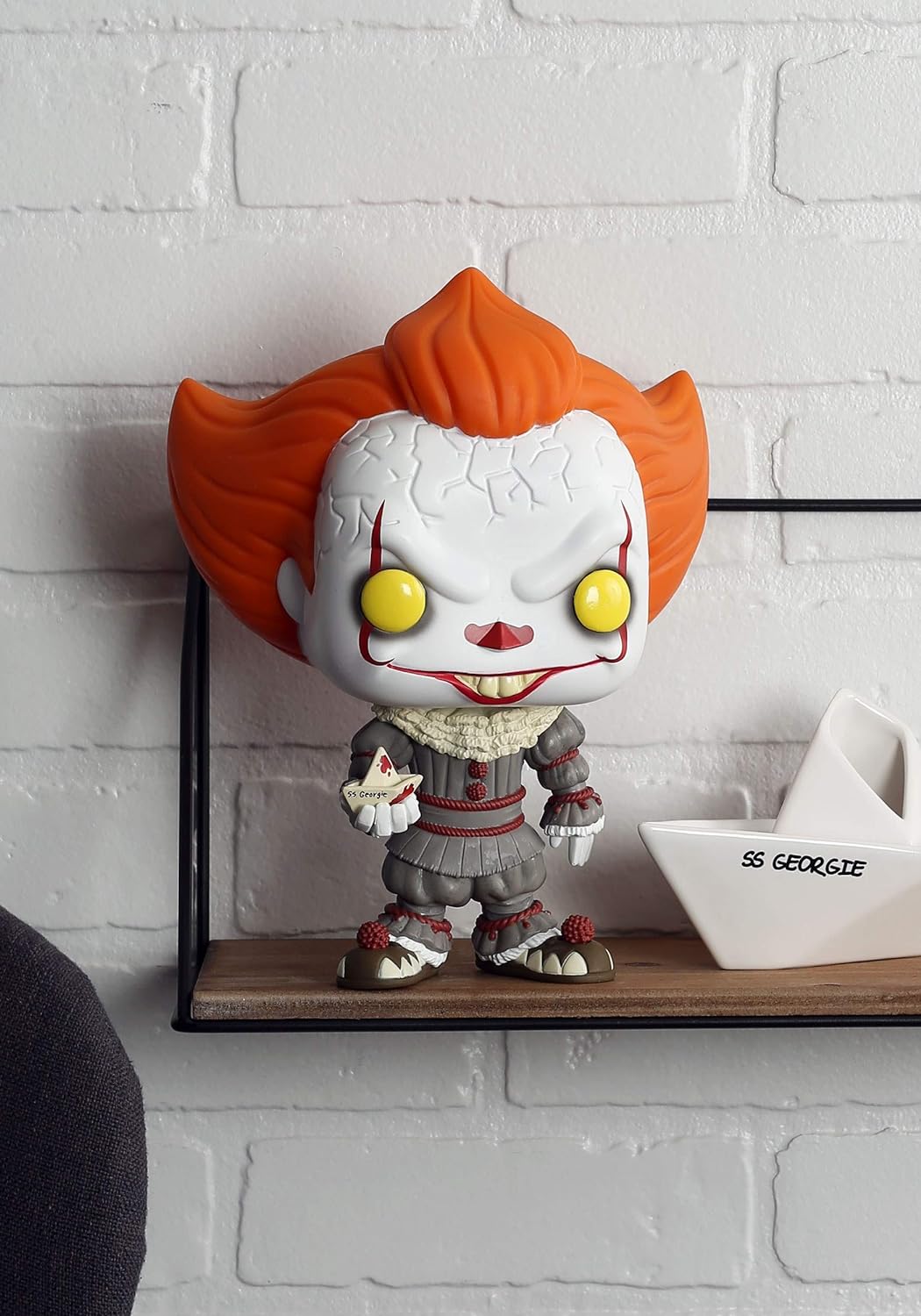 Funko Pop! Movies: IT: Chapter 1-10" Pennywise mit Boat - IT 2017 - Vinyl-Sammelfigur - Geschenkidee