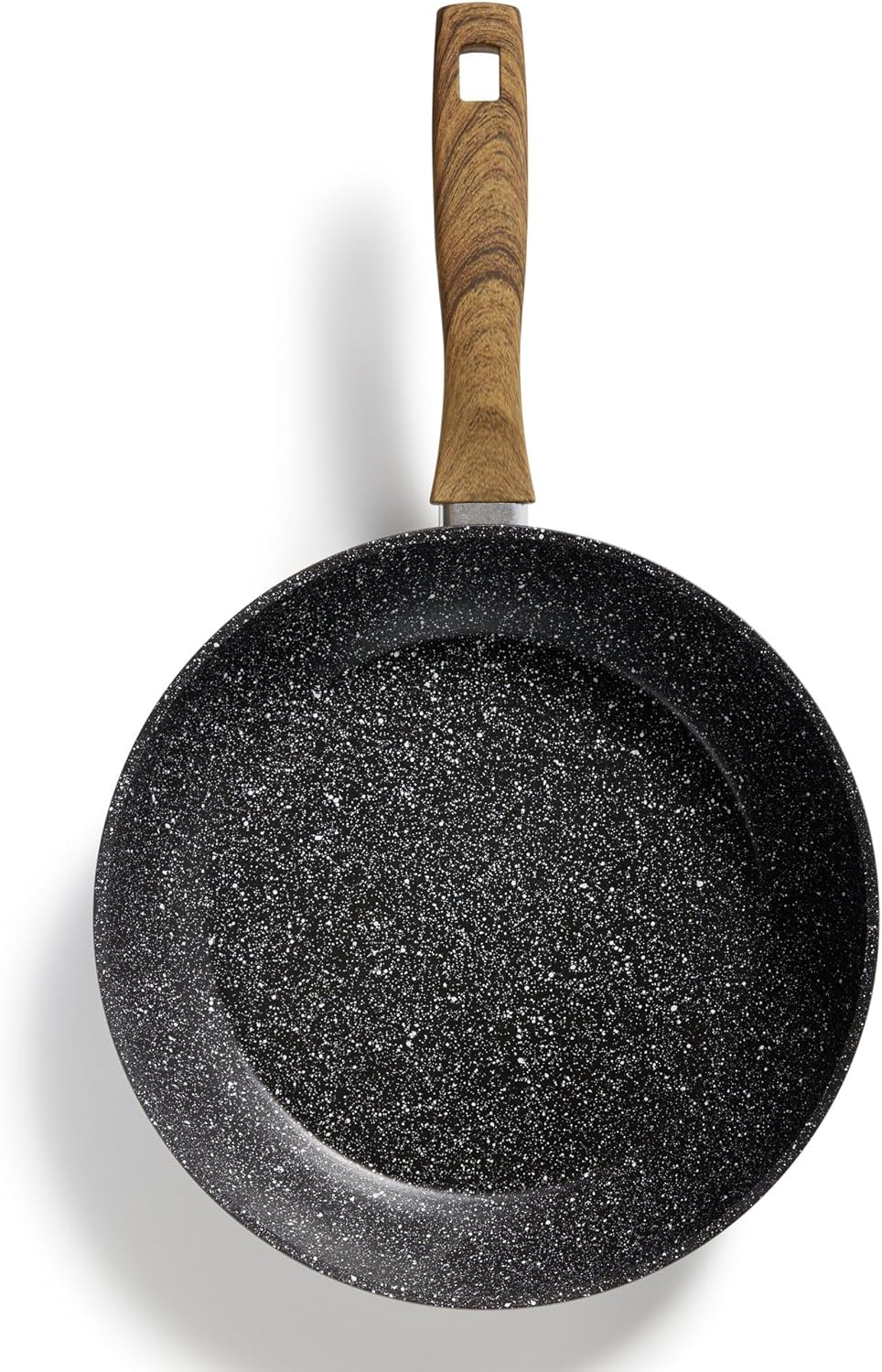 STONELINE Back to Nature Bratpfanne 28 cm, Made in Germany, antihaft beschichtete Pfanne mit echten