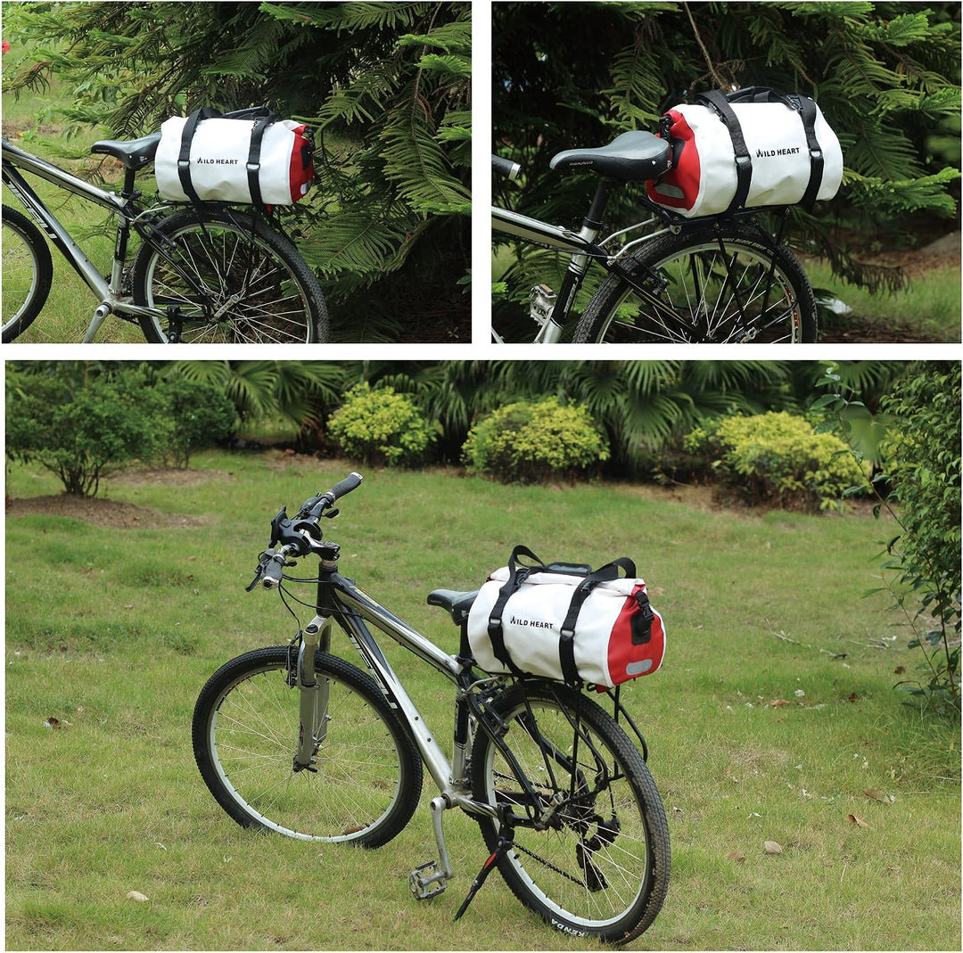 WILD HEART wasserdichte Fahrradtasche 18L mit Schweissnaht, Schultertasche, Rucksack, professionelle